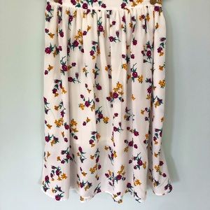 Floral Midi Skirt • LEITH